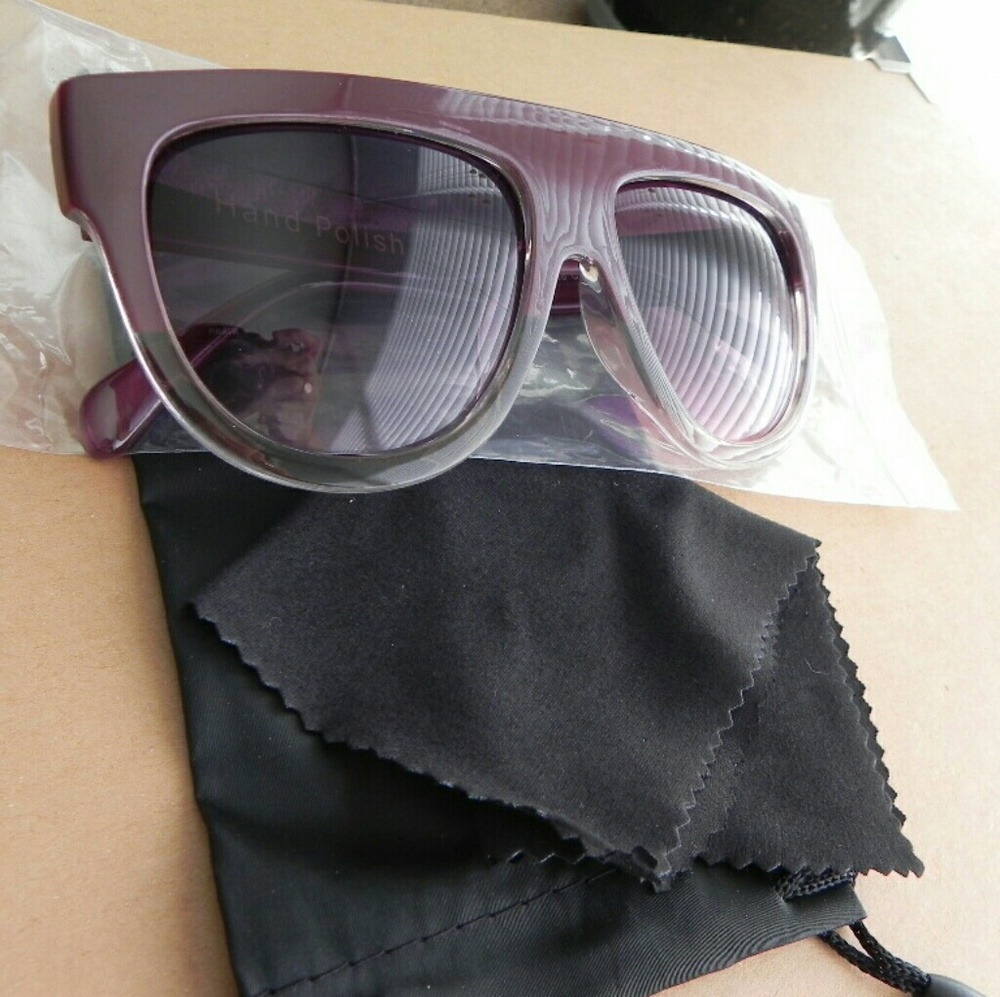Retro Flat Top Sunglasses - Picture 1 of 7